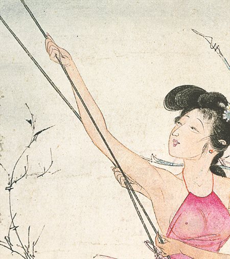 边坝县-胡也佛的仕女画和最知名的金瓶梅秘戏图